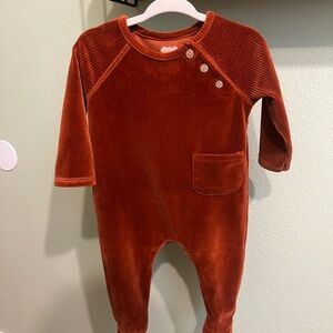 Rust Orange Kids One Piece